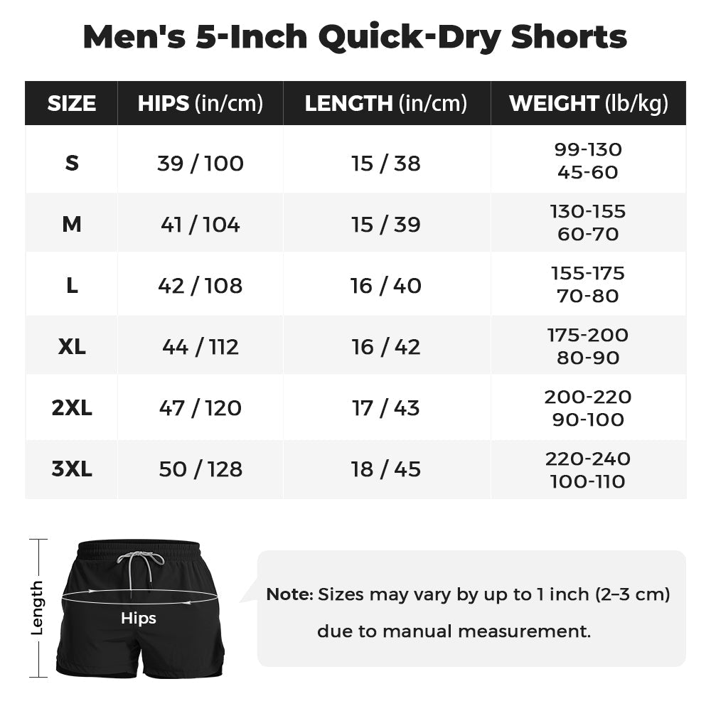 Spartan Helmet 5-Inch Quick-Dry Shorts