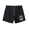 Graffiti Smiley 5-Inch Quick-Dry Shorts