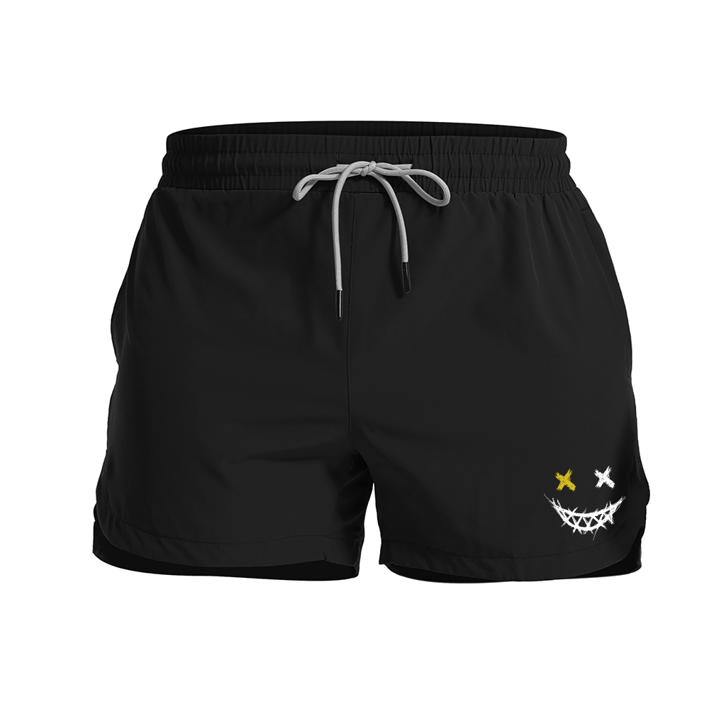 Smiley 5-Inch Quick-Dry Shorts