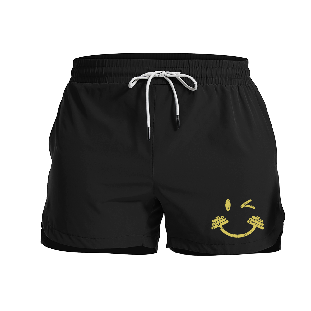 Gym Smile 5-Inch Quick-Dry Shorts