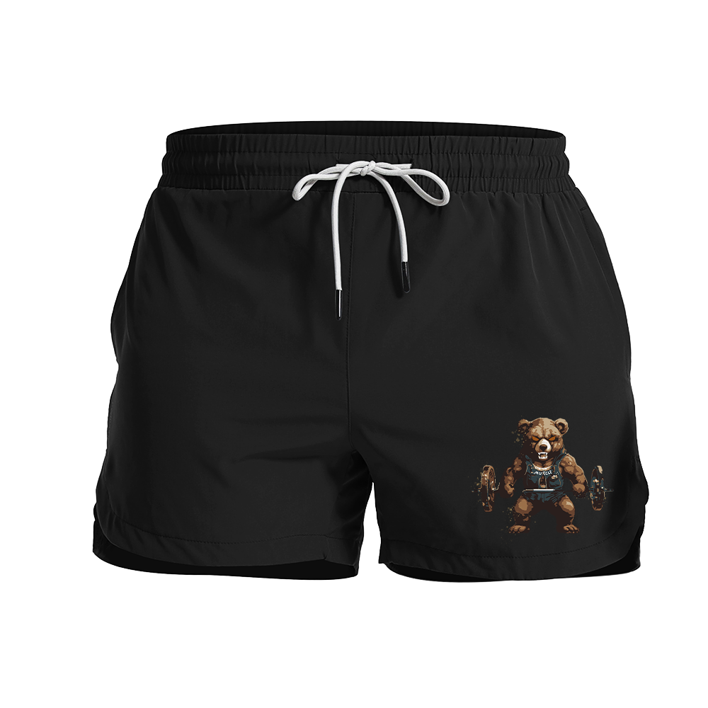 Muscle Bear 5-Inch Quick-Dry Shorts