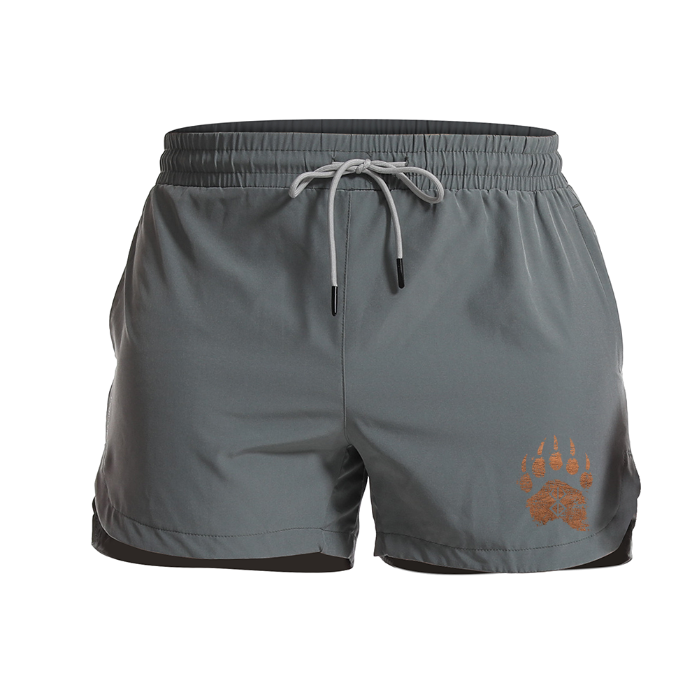 Berserker Rune Bears Paw 5-Inch Quick-Dry Shorts
