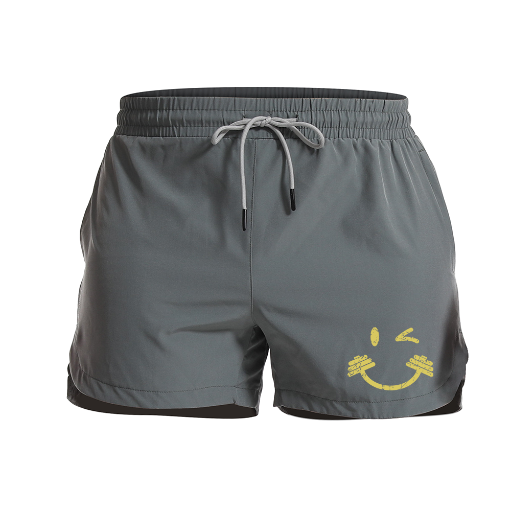 Gym Smile 5-Inch Quick-Dry Shorts