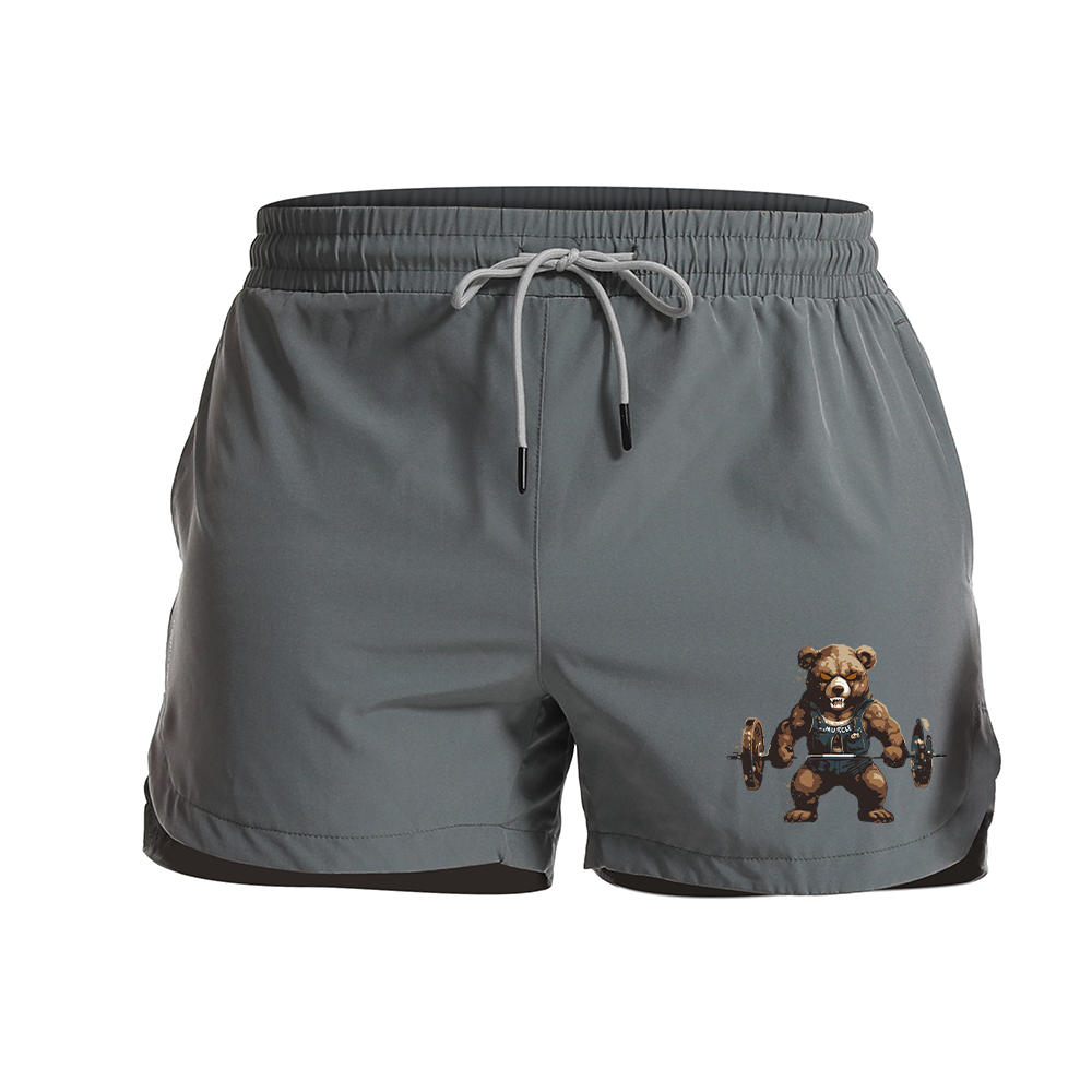 Muscle Bear 5-Inch Quick-Dry Shorts